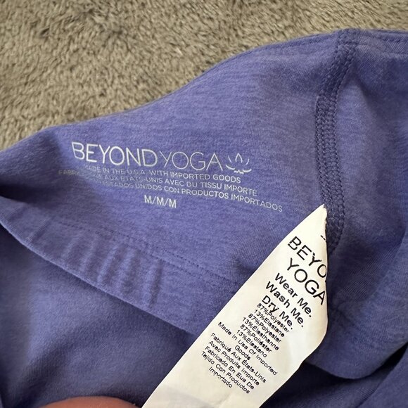 Beyond Yoga Get Up An Go Romper Space Dye Women's MEDIUM Unitard One Piece - Picture 6 of 6